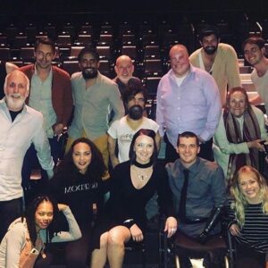 Blake Jenner Instagram - Today marks one more month I get to have an unbelievable time performing and getting to know this group of people behind CYRANO. Make sure to come see this beautiful story while you can. Link in bio.