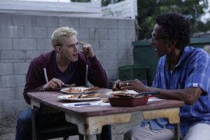 Blake Jenner Instagram - Dope still of Andre Royo catching me in a lie 🤦‍♂️Follow @billyboymovie for more updates on the film 👍👍 Coming June 15th 😎👊🎬