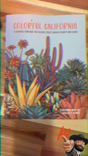 Blake Vaz Instagram - Go cop my lovely and talented wife's new coloring book on Amazon!
COLORFUL CALIFORNIA: A Journey through the Golden State's  Native Plants and Flora, by Violeta G. Flores @radical_violet 

Perfect for relaxing and learning about our state's native plants. This has been quite therapeutic to me.

Sono molto orgoglioso di te, amore mio!!

Link in bio fratelli!
#amazon #coloringbook #coloringtherapy #coloringbookforadults