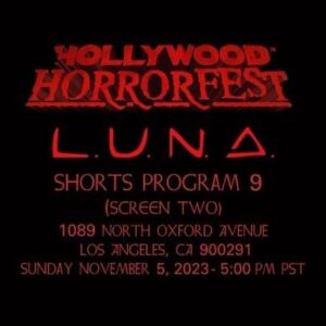 Blake Vaz Instagram - L.U.N.A. screening at the 2023 @hollywoodhorrorfest 

Join us for our last evening of spine-tingling thrills and chills at the HOLLYWOOD HORRORFEST Shorts Program 9! 

Get ready to experience a night of terrifyingly fantastic short horror films that will leave you on the edge of your seat.

Date: Sunday, November 5, 2023

Time: 5:00 PM (Pacific Daylight Time)

Location: 1089 North Oxford Avenue, Los Angeles, CA 90029

Don’t miss out on this unique opportunity to witness the best of horror cinema in person. This event promises to deliver a chilling atmosphere, where you can indulge in your love for all things spooky and macabre.

Whether you’re a horror aficionado or just looking for a thrilling evening out, the HOLLYWOOD HORRORFEST Shorts Program 9 is the place to be. Grab your friends and prepare for a hair-raising experience you won’t soon forget!

#hollywoodhorrorfest #horrofest #horrorshort #horrormovies #filmfestival #lunashort
#blakevaz #lunashort #vincentprice #hollywoodfest #hollywood