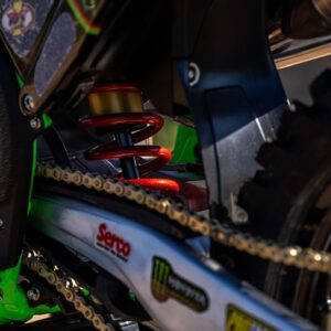 Blake Williams Instagram - New chariot is complete 👌🏻👌🏻👌🏻 
Inspired by @browniemx 2001 @procircuit78 KX125 (see last pic) 🤘🏻🤘🏻🤘🏻
Might tweak the graphics a little but happy how it came out, what you guys think??? Thanks to everyone who helped out 😁 
@monsterenergy 
@sppgraphics 
@acerbisusa 
@protaper 
@procircuit78 
@mitchcpayton 
@gpr_stabilizer 
@antigravitybatteries 
@fcsuspension 
@topline27 
@ridedunlop 
@dirtbiketv1 
@fasterusa 
@dt1filterservice 
@matrixconcepts 
@randcmotorsports 

And @p.h.d.productions for the 📸s

And no i shouldn’t just buy a Kawasaki 🖕🏻😂