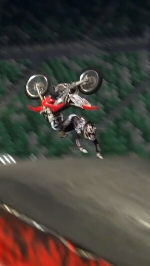 Blake Williams Instagram - Sometimes it just dosent go to plan… stoked to have all of @davedawes footage from crusty tour 09, wasn’t pumped to see @mylofmx go down in front of me like that though. Broken wrist was the end result i think. Always loved watching Myles ride, smooth and clean style with huge execution
