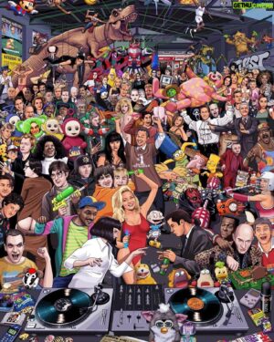 Bluey Robinson Instagram - Let’s play, find your childhood..
5 points if you spot Earthworm Jim.