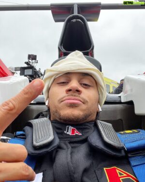 Bluey Robinson Instagram - Had the pleasure of playing an F1 driver in this season of McDonald & Dodds. Never realised how tiny and restrictive these things were and that’s before the helmet. New found love and respect for the sport. Big love to those who were able to lock in on Sunday! If you missed it, can catch McDonald & Dodds ‘A billion beats’ on ITV Player! Bless 🏎💨🏆
