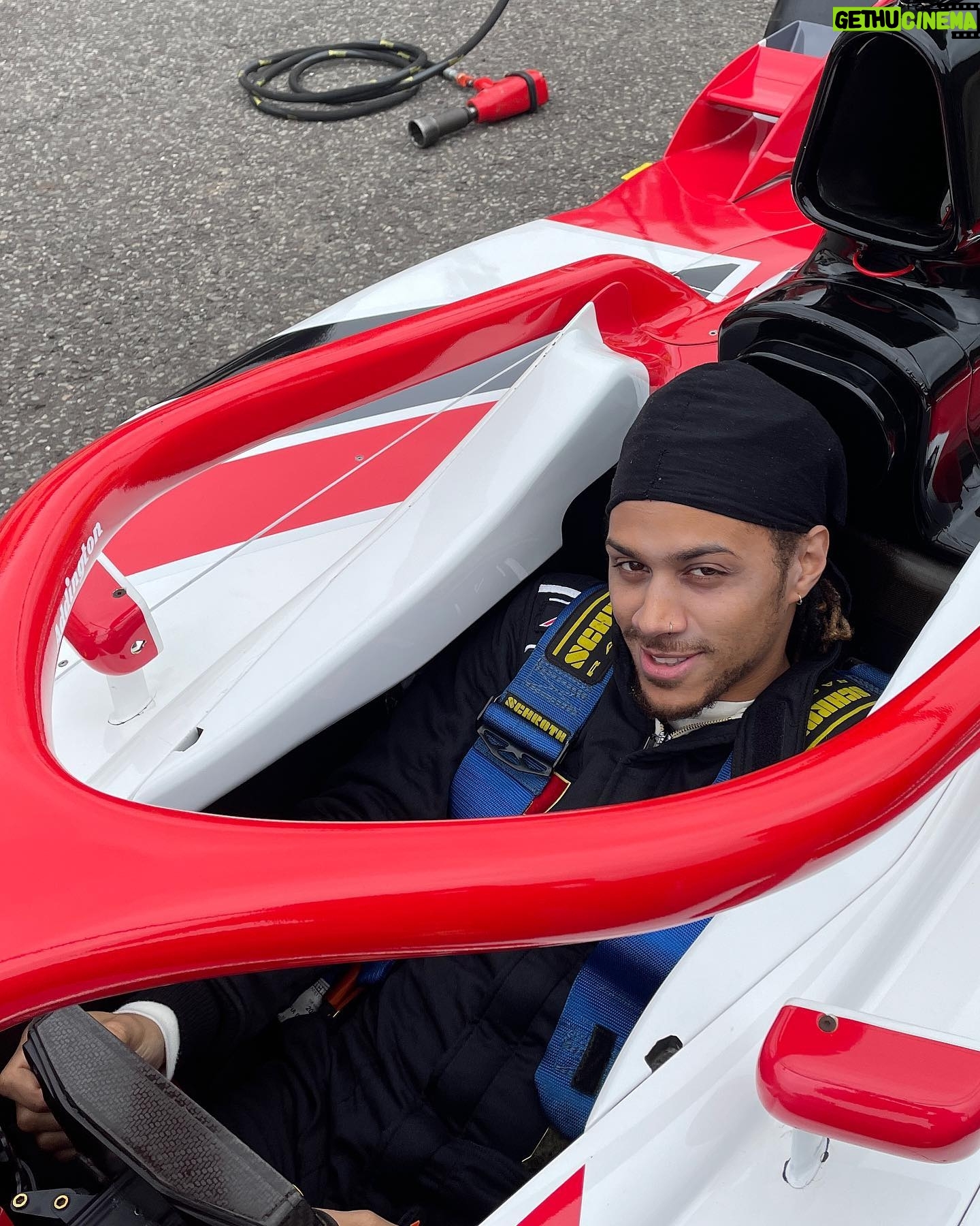 Bluey Robinson - 3 Likes - Had the pleasure of playing an F1 driver in this season of McDonald & Dodds. Never realised how tiny and restrictive these things were and that’s before the helmet. New found love and respect for the sport. Big love to those who were able to lock in on Sunday! If you missed it, can catch McDonald & Dodds ‘A billion beats’ on ITV Player! Bless 🏎💨🏆