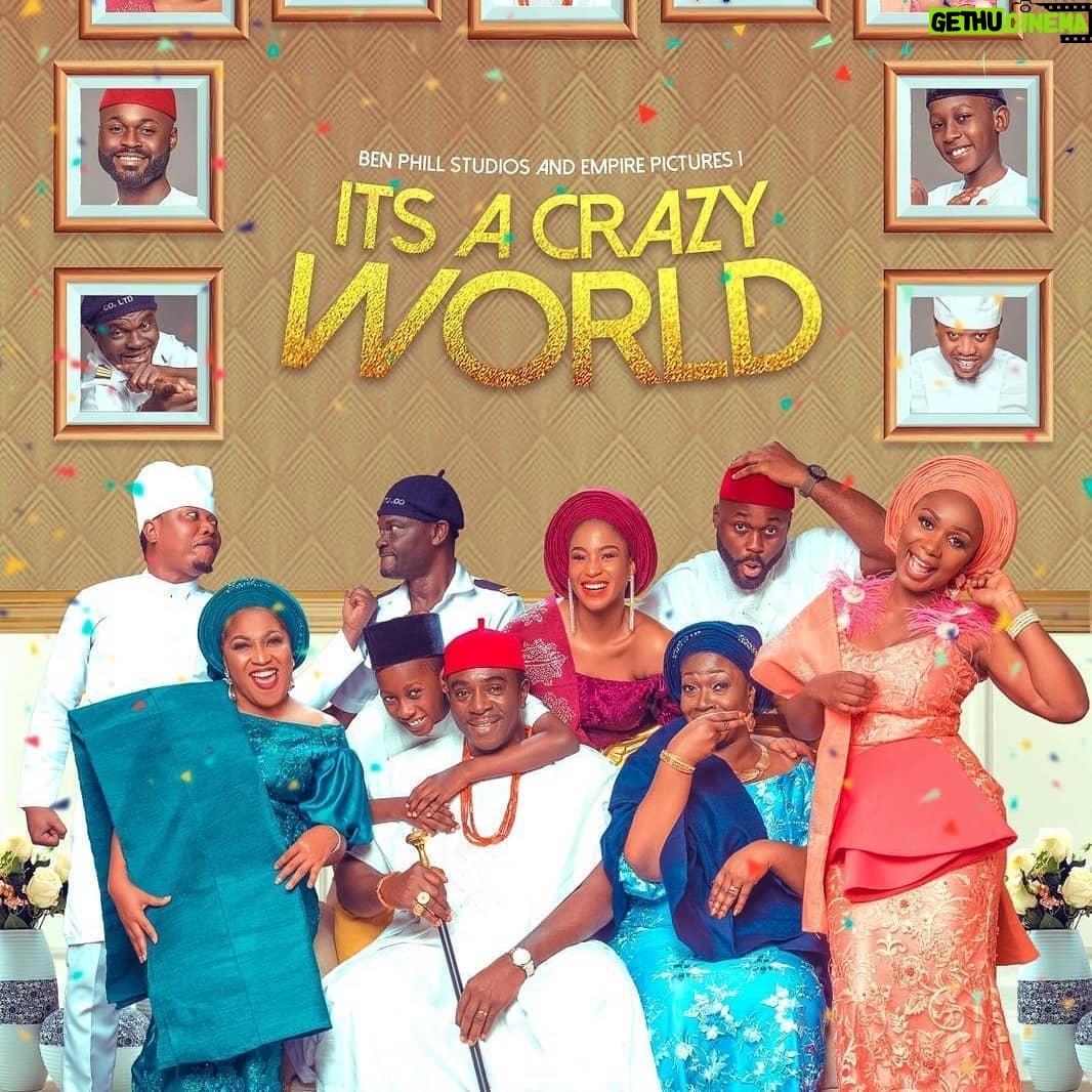 Bob-Manuel Udokwu - 1.1K Likes - New television drama series titled It's A Crazy World! It's a hit and a must watch!! Trust me!!!