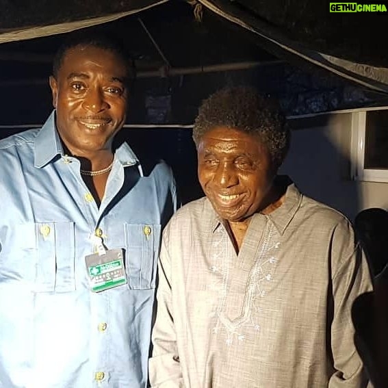 Bob-Manuel Udokwu - 1.6K Likes - With the Legendary music maestro Bongos Ikwue at a private event this evening. Awesome!!