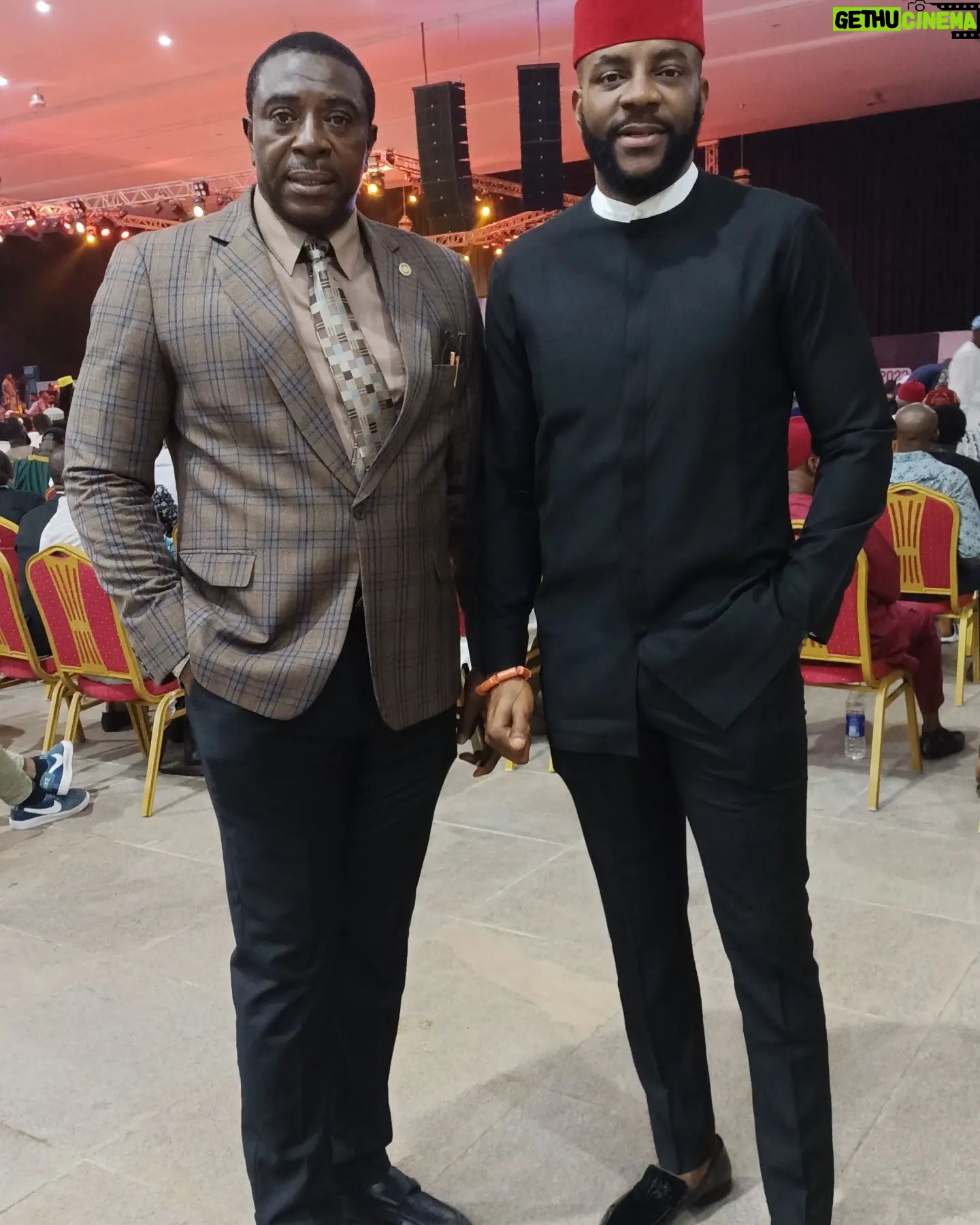 Bob-Manuel Udokwu - 1.6K Likes - King Bob-Manuel with Obi Uchendu presenter of Big Brother Naija.