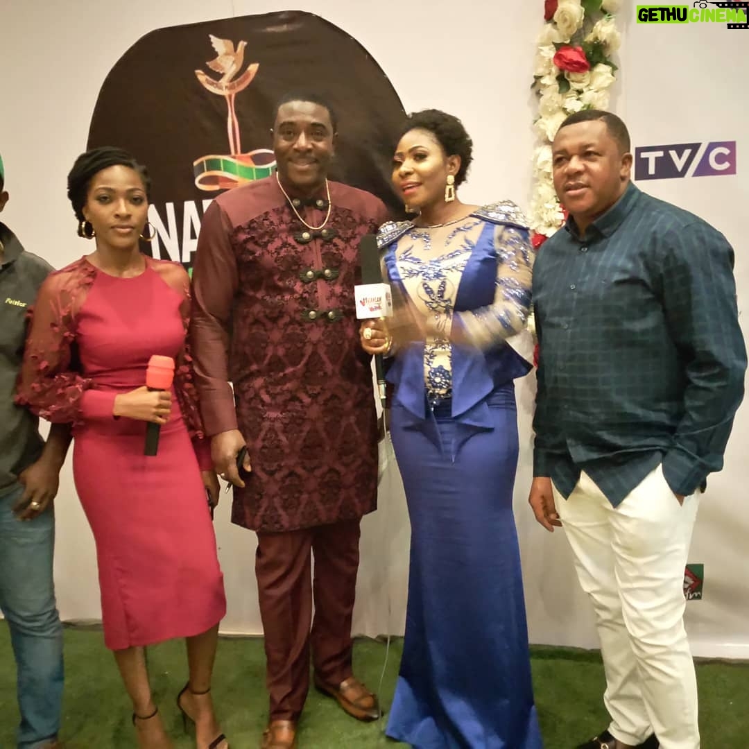 Bob-Manuel Udokwu - 1.3K Likes - At the 2019 National Peace Awards at the Transcorp Hilton Hotel in Abuja, Nigeria.