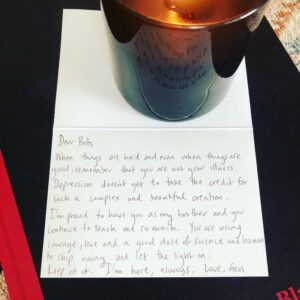 Bob Morley Instagram - I may be a day late. But everyday should be a day to check in with those you love. Gen, my sister, wrote me this wonderful and inspiring message awhile back and I often reflect on it. It's gives me strength and overwhelms me with a love I sometimes feel undeserving of. But know, even when you can't see what's right in front of you, it is still surrounds you. #RUok #ruokday