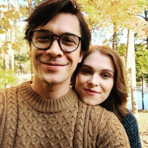 Bob Morley Instagram - Happy Anniversary @elizajaneface !!! Time is flying, life is changing. But I can't imagine doing it without you! Everyday, no matter what I choose you and I'm so glad that you chose me too. A pillar of compassion and love, me and the little one are blessed to have you in our lives! Love love love ❤️ 😍