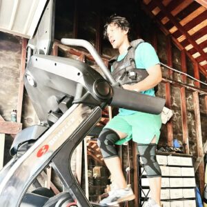 Bob Morley Instagram - Really loving my Bowflex Treadmill 22! #BowflexPartner here getting my fitness on and the JRNY digital fitness platform is helping hit my targets and stay motivated! With the new bub, it's so convenient to get a quick session in without having to leave the house! From one grateful new dad, thanks @bowflex #gifted #dadbod #newborntraining