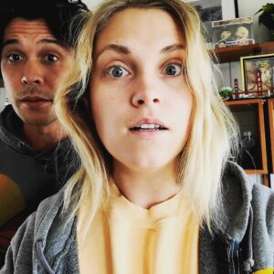 Bob Morley Instagram - Words fall short of expressing just how much you mean to me. You make my heart sing, you nuture my soul, you make my bladder weak with laughter! You inspire me, make me think and challenge me to become the best version of myself. Every moment I have with you, I cherish. Happy two years @elizajaneface Marrying you is the best decision I ever made. 🍾🐼🦁🐧🥳🫖
