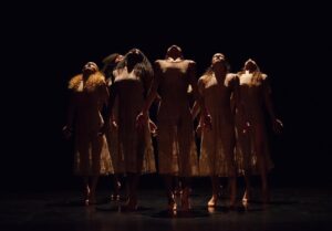 Bobbi Jene Smith Instagram - Opening night tonight at @thejoycetheater with the incredible women of the @marthagrahamdance. It’s been a true honor and so excited to see their power! ♥️⛰ Deo with @maxinedoyle1 and Lesley Flanigan - photo @christopherjonesdance