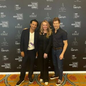 Bobby Chinn Instagram - Another day at the office. It’s been a magical ride. Love what you do, do what you love and somehow the universe conspires to help you along the way. To be able to be with industry leaders is a great privilege to say the very least. The influence of @mbctopchef has been colossal on the culinary scene across North Africa and the Middle East. Huge thanks for all at the Future Hospitality Summit for making this happen, very excited for the future of the industry. @tomaikens