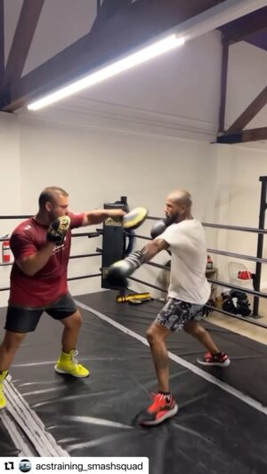 Bobby Green Instagram - Thank u coach @acstraining_smashsquad #kingarmy