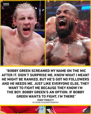 Bobby Green Instagram - Bobby Green claps back at Paddy Pimblett