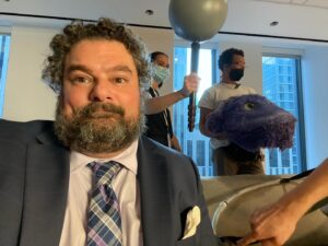 Bobby Moynihan Instagram - 💜 TODAY! #IF In theaters now. #IF @ifmovie 💜