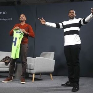 Bobby Wagner Instagram - Man this was really a moment for me! Someone I really look up to @willsmith I appreciate you 💯