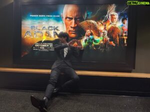 Bodhi Sabongui Instagram - Bts flicks from the black Adam premiere 😈