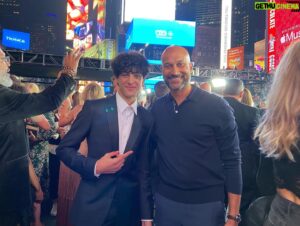 Bodhi Sabongui Instagram - Bts flicks from the black Adam premiere 😈