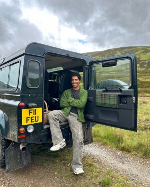 Boman Martinez-Reid Instagram - Go to Scotland for a week one day 🫵🏽😁 thank you @peacock for such an unforgettable week