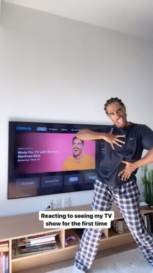 Boman Martinez-Reid Instagram - GIRL ITS REAL!!! I HAVE A TV SHOW!!!!!!!