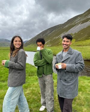 Boman Martinez-Reid Instagram - Go to Scotland for a week one day 🫵🏽😁 thank you @peacock for such an unforgettable week