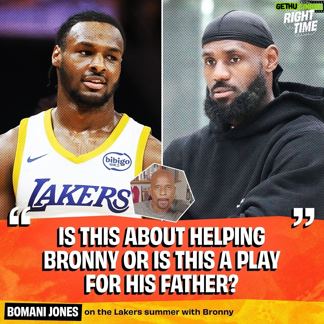 Bomani Jones - 2.1K Likes - Playing for the Lakers might not be what’s best for Bronny.