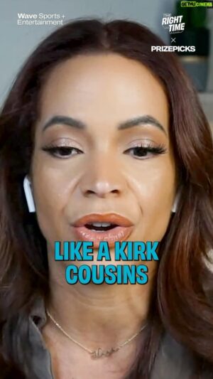 Bomani Jones Instagram - “I could see why the Falcons would want someone like a Kirk Cousins.” - @elleduncan