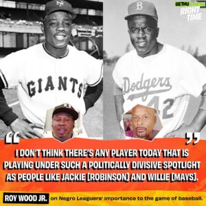 Bomani Jones Instagram - The importance of Willie Mays and Jackie Robinson cannot be overstated.