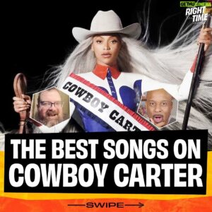 Bomani Jones Instagram - Bo and @edsbs list their favorites off Beyoncé’s Cowboy Carter.