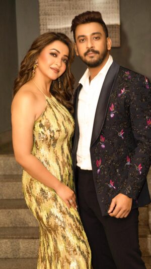 Bonny Sengupta Instagram - Shutting Down All Trolls & Negativities Aside 
A Song & Moment That’s Close To Our Hearts ♥️ 
This Award is for everyone who actually loves us and spends their time and efforts supporting us and wishing well for us genuinely and also for the haters who will spend even their precious minute to comment negative but end up popping on our comment section 😂
Thank you and Keep Loving & Hating 
It’s Life & it’s a Never Ending Game 🙈
We will keep on Entertaining 🤞🏻