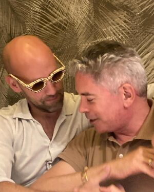 Boris Izaguirre Instagram - Y otro cumpleañero en 13 de febrero! @mirogonzalo monísimo y adoradisimo! Love, boris