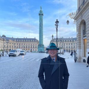 Boris Izaguirre Instagram - Bye February! In Paris, earlier this beautiful month! My much loved Place Vendome and admiring Rothko at @louisvuittonfoundation both pics by @rubennog love, boris