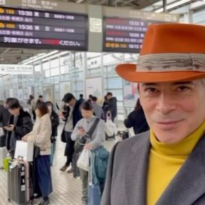 Boris Izaguirre Instagram - Bullettrain to Tokio!