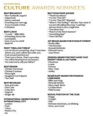 Bowen Yang Instagram - Here are the nominees for the 2024 Las Culturistas Culture Awards. 🏆 Winners will be announced on June 15th at the Kings Theatre in Brooklyn.