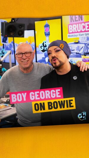 Boy George Instagram - David Bowie fans UNITE. ⚡️

@boygeorgeofficial joined @kenbrucepopmaster for Golden Years and spoke why he loves Bowie’s music.

Watch now, link in bio. 🔗
