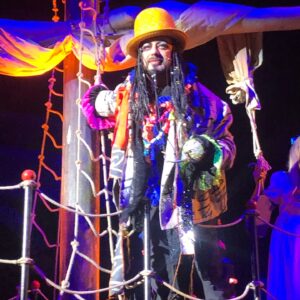 Boy George Instagram - Ship Ahoy! #peterpan #Captainhook #liverpool