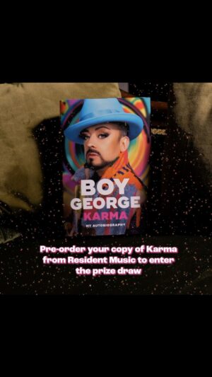 Boy George Instagram - Treat yourself! Pre-order my autobiography from @residentbrighton and you’ll be entered into the draw to win this one of a kind signed album