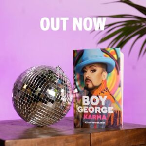 Boy George Instagram - #karma out now! Thanks to everyone who bought a copy 😘 📖