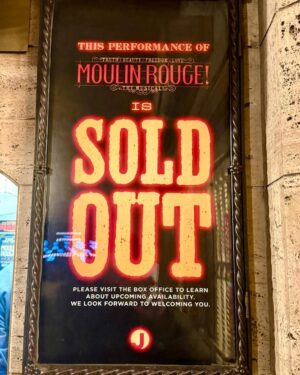 Boy George Instagram - Stop it Doreen! @moulinrougebway