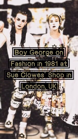Boy George Instagram - #80sflashback