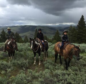 Brad Falchuk Instagram - Morning ride all the way to the top.  Hail storm on the way back.  #Montana #nofilter