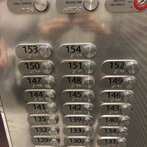 Brad Falchuk Instagram - These are not floor numbers you normally see.