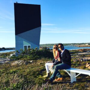 Brad Falchuk Instagram - Martinis made with iceberg ice. #fogoisland #happy