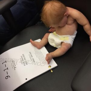 Brad Falchuk Instagram - 911 concept meeting.  This kid is going to be a star.