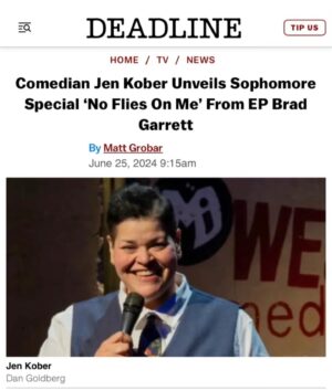 Brad Garrett Instagram - Congrats @jenkober on this hysterical triumph! Airs TONIGHT at 7:00 pm CST on YouTube via @800pgm #800poundgorillarecords . Well done EP @eddiejayy702 and director @malonecomedy 💪🏻❤️👏