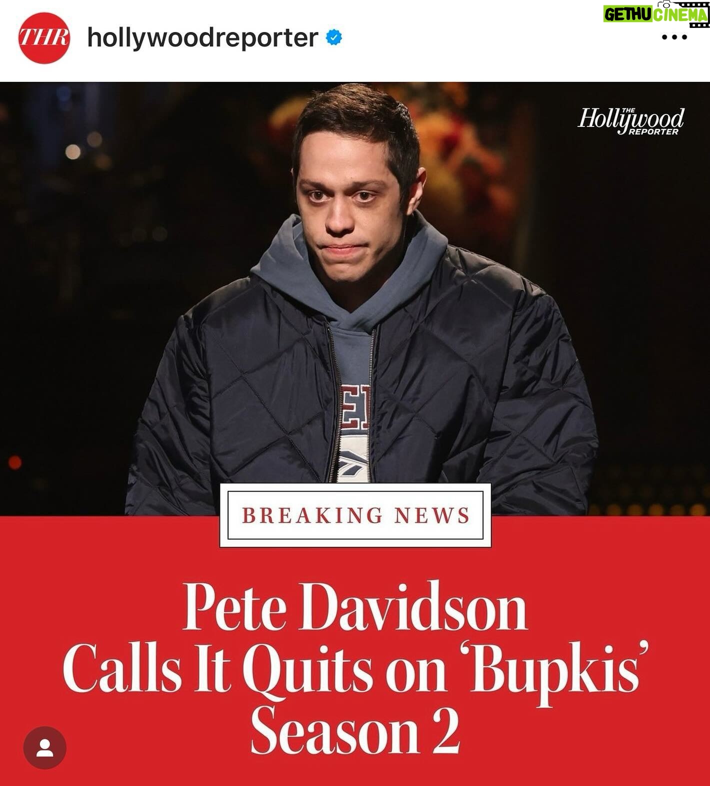 Brad Garrett - 767 Likes - Thanks for letting me on the bus #petedavidson Truly a blast and honor working with you and this incredible Cast, Crew & Writers.