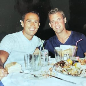 Brad Goreski Instagram - “When the trip ended and we said goodbye, we could not text. I could not scroll through photos on my phone. I had to go home and get my film developed at Rite Aid like an animal. And there, back in LA, shuffling through the pictures of that week, I knew.”
From We Are Experiencing A Slight Delay out July 9 available at link in bio. 
Btw Happy 23rd anniversary, Brad.